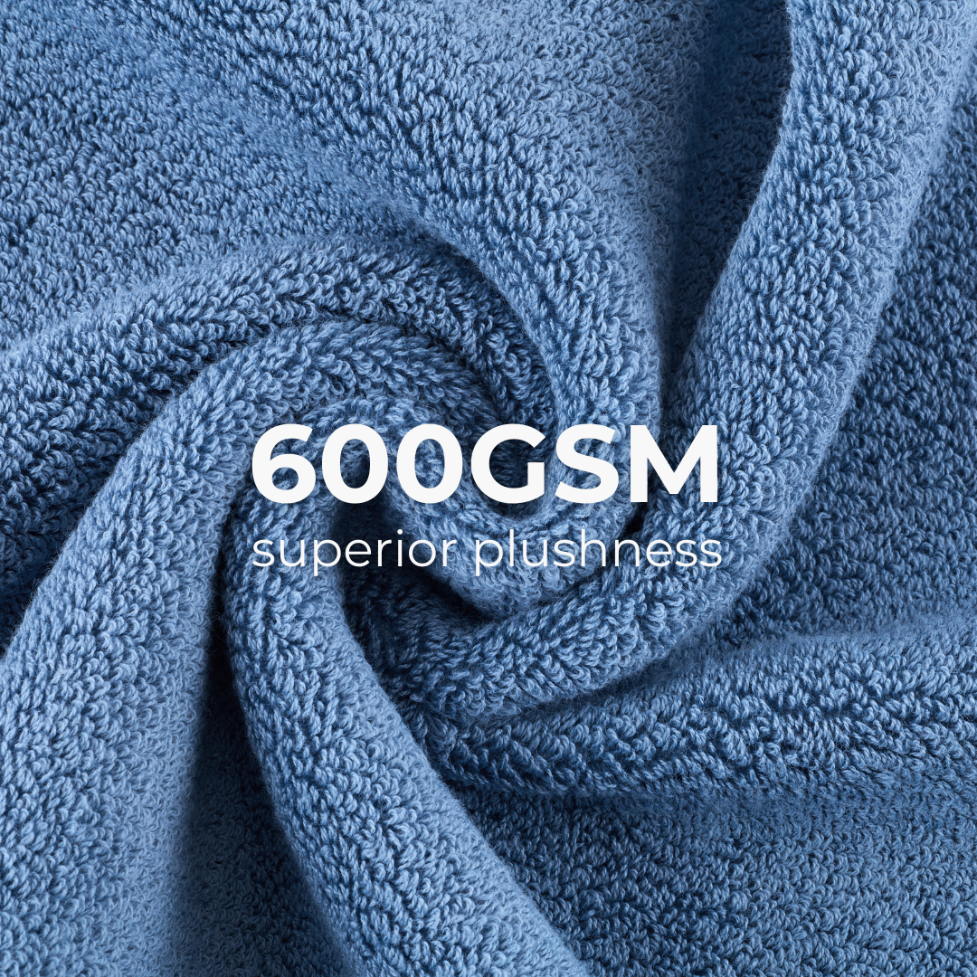 Toallas de baño de algodón egipcio Ultrasoft 2 piezas (55x28 pulgadas)