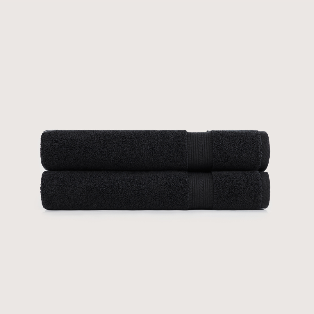 Toallas de baño de algodón egipcio Ultrasoft 2 piezas (55x28 pulgadas)