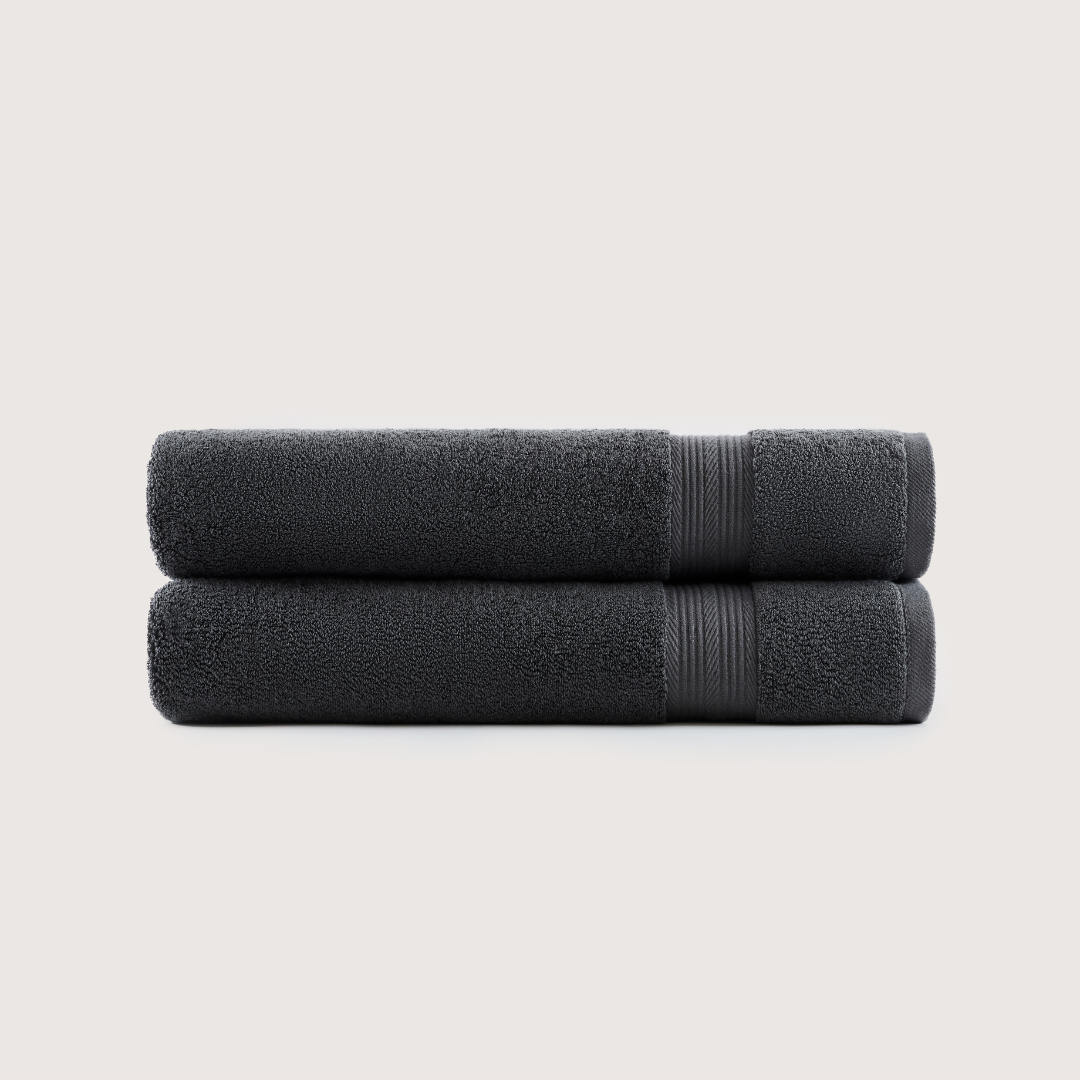 Toallas de baño de algodón egipcio Ultrasoft 2 piezas (55x28 pulgadas)