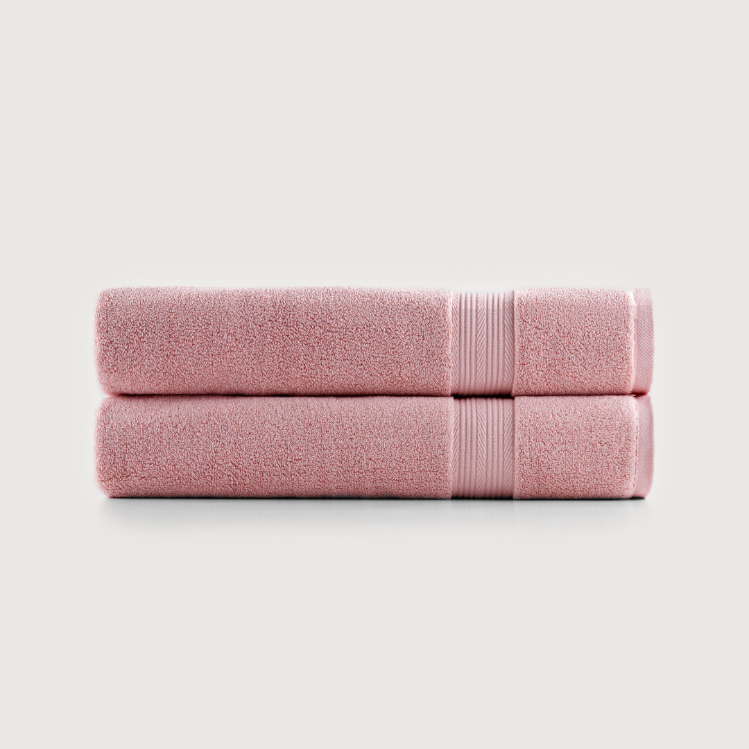 Toallas de baño de algodón egipcio Ultrasoft 2 piezas (55x28 pulgadas)