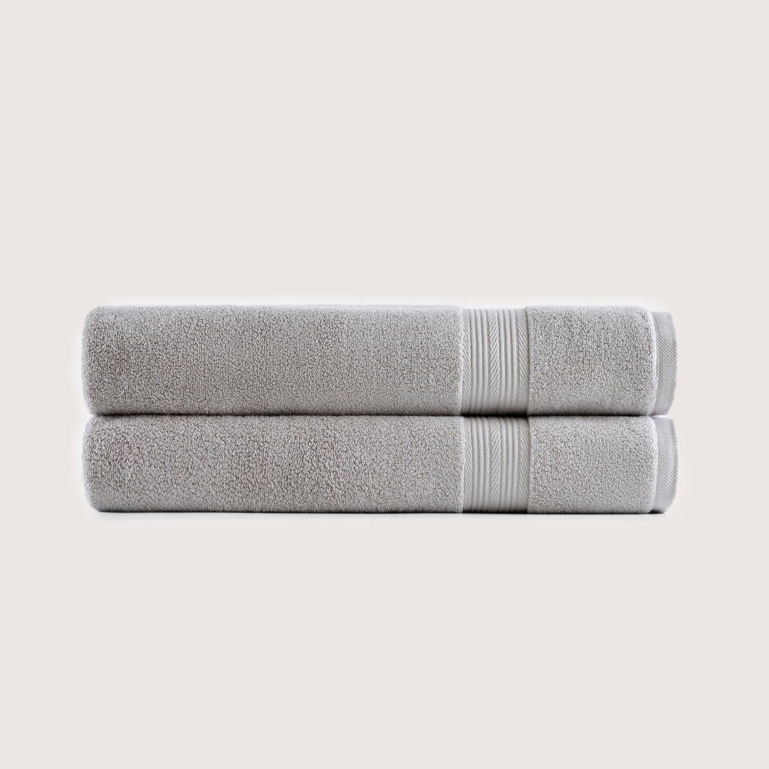 Toallas de baño de algodón egipcio Ultrasoft 2 piezas (55x28 pulgadas)