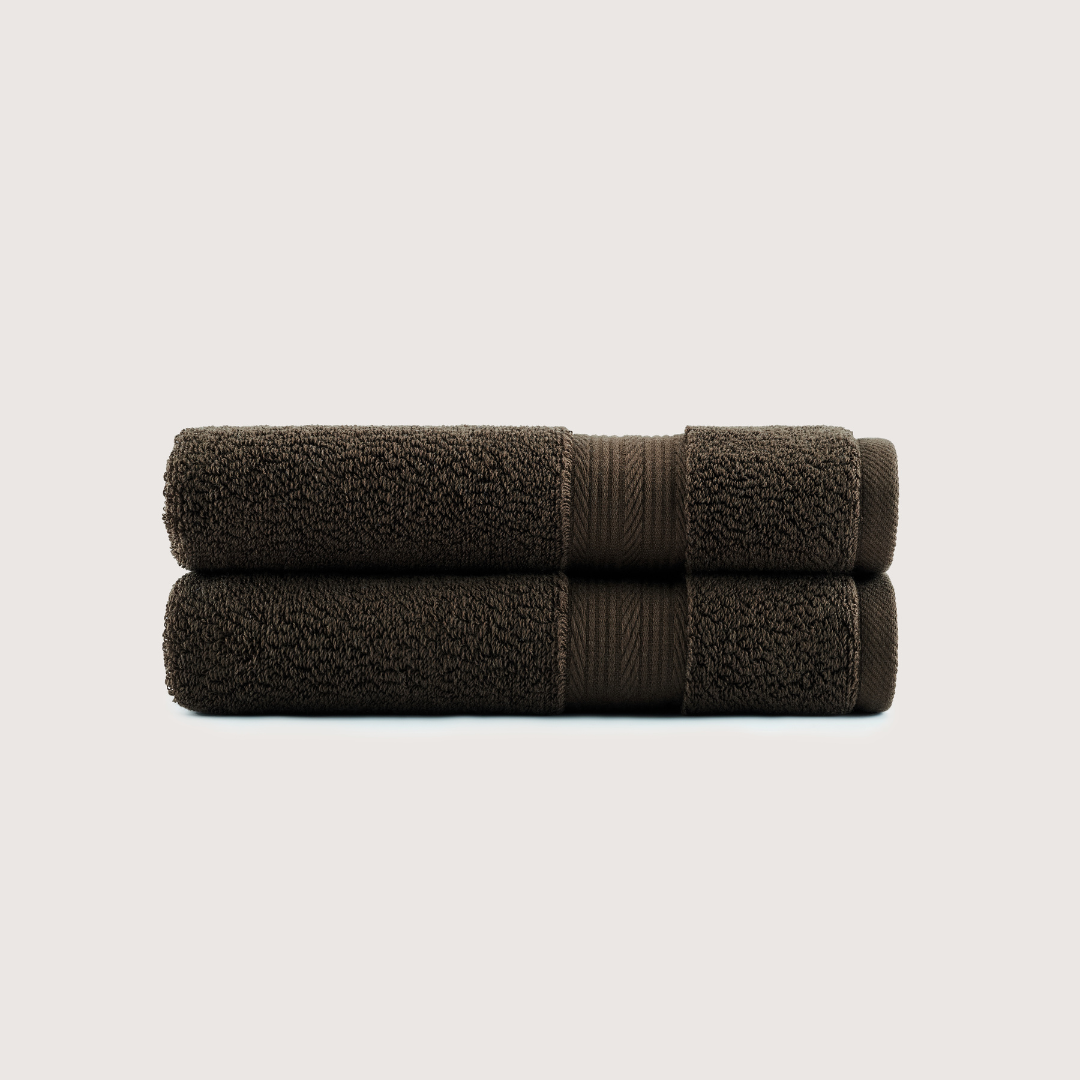 Toallas de mano de algodón egipcio Ultrasoft 2 piezas (30x14 pulgadas)