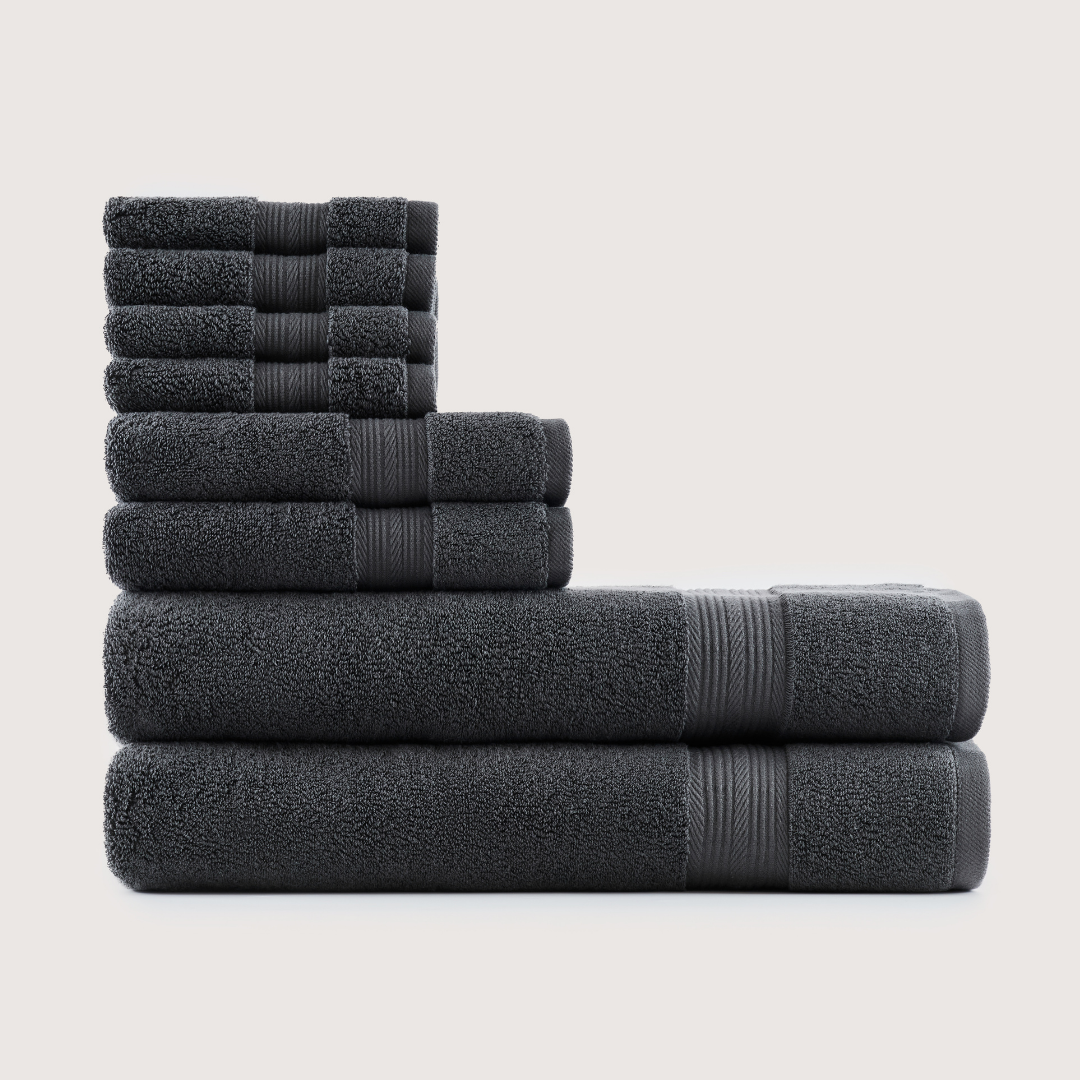 Juego de baño completo Ultrasoft 8 piezas