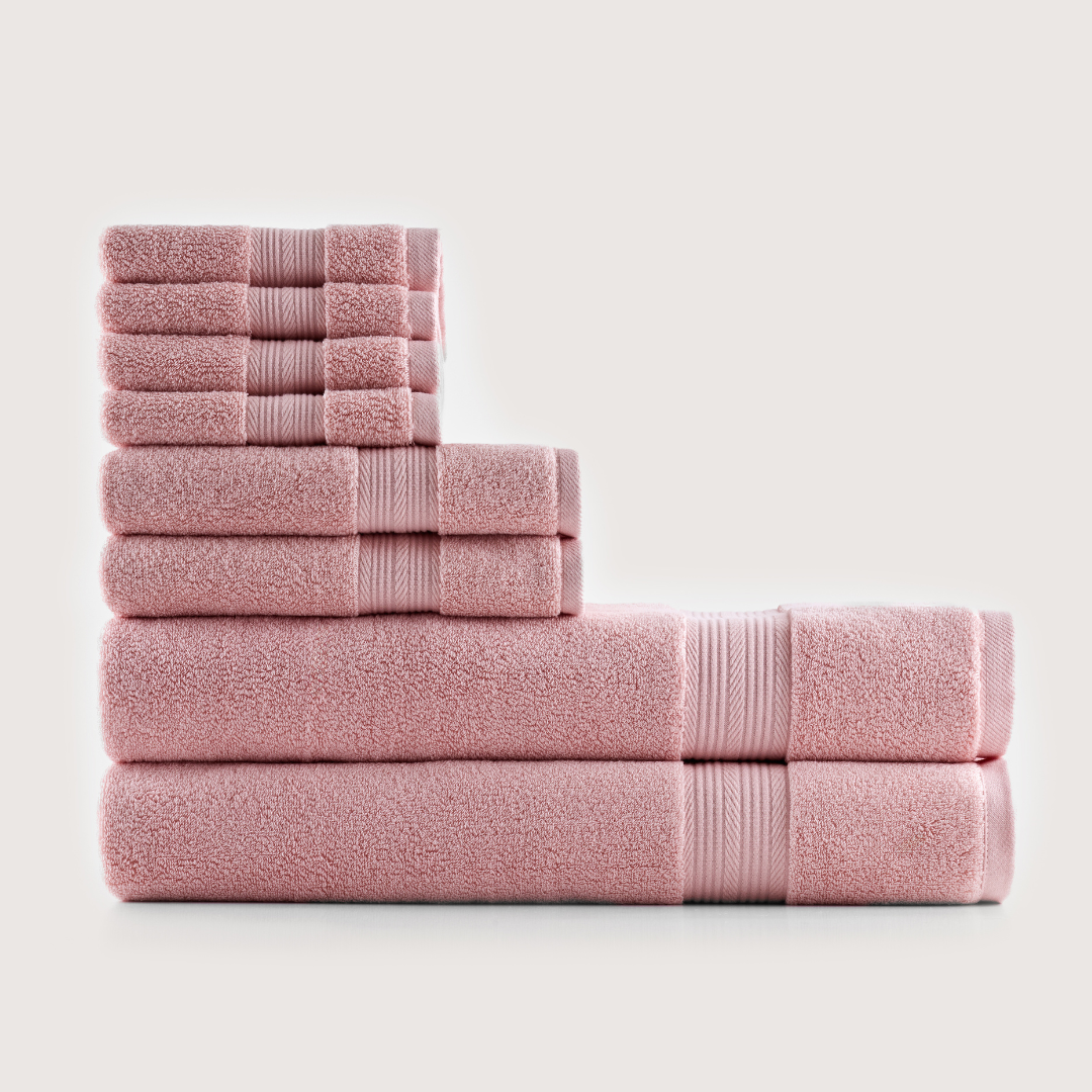 Juego de baño completo Ultrasoft 8 piezas