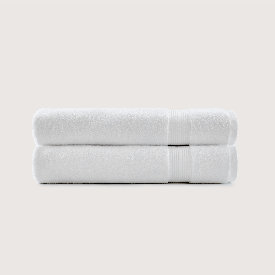 Toallas de baño de algodón egipcio Ultrasoft 2 piezas (55x28 pulgadas)