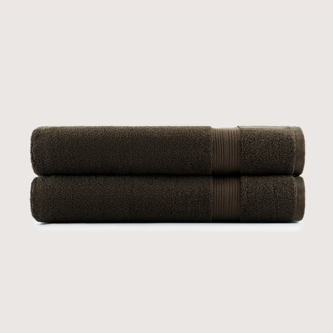 Toallas de baño de algodón egipcio Ultrasoft 2 piezas (55x28 pulgadas)