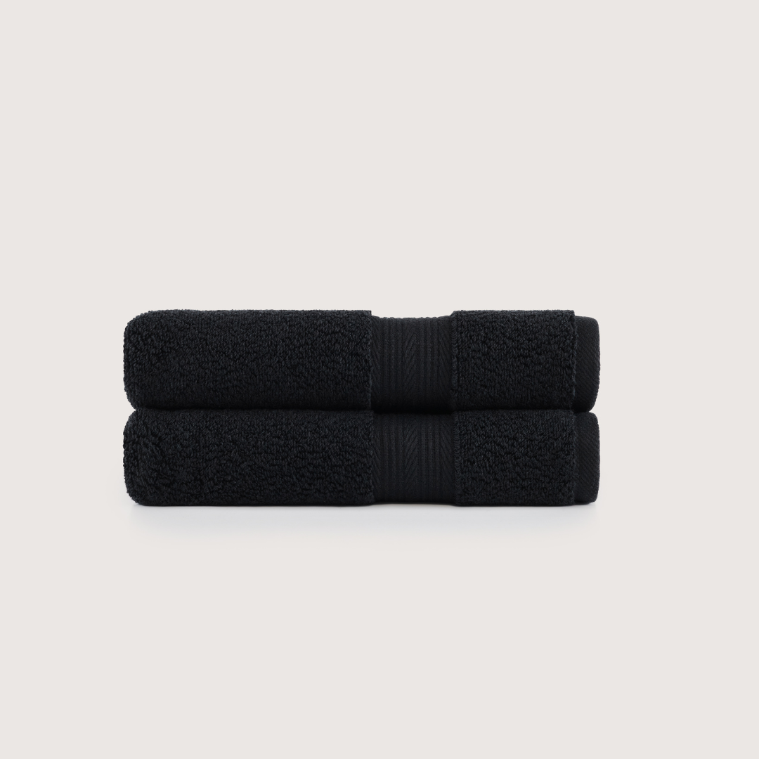 Toallas de mano de algodón egipcio Ultrasoft 2 piezas (30x14 pulgadas)