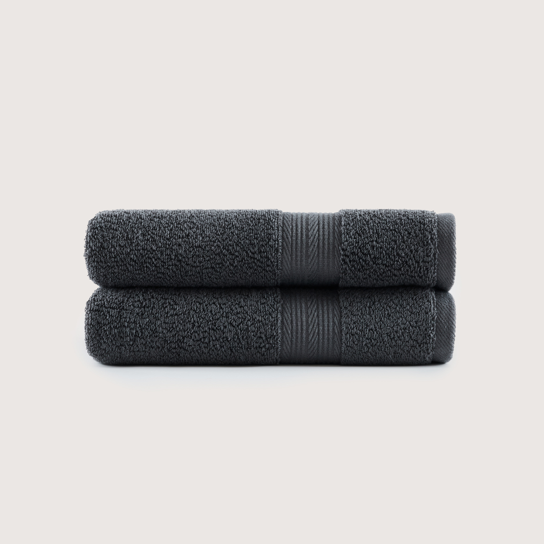 Toallas de mano de algodón egipcio Ultrasoft 2 piezas (30x14 pulgadas)