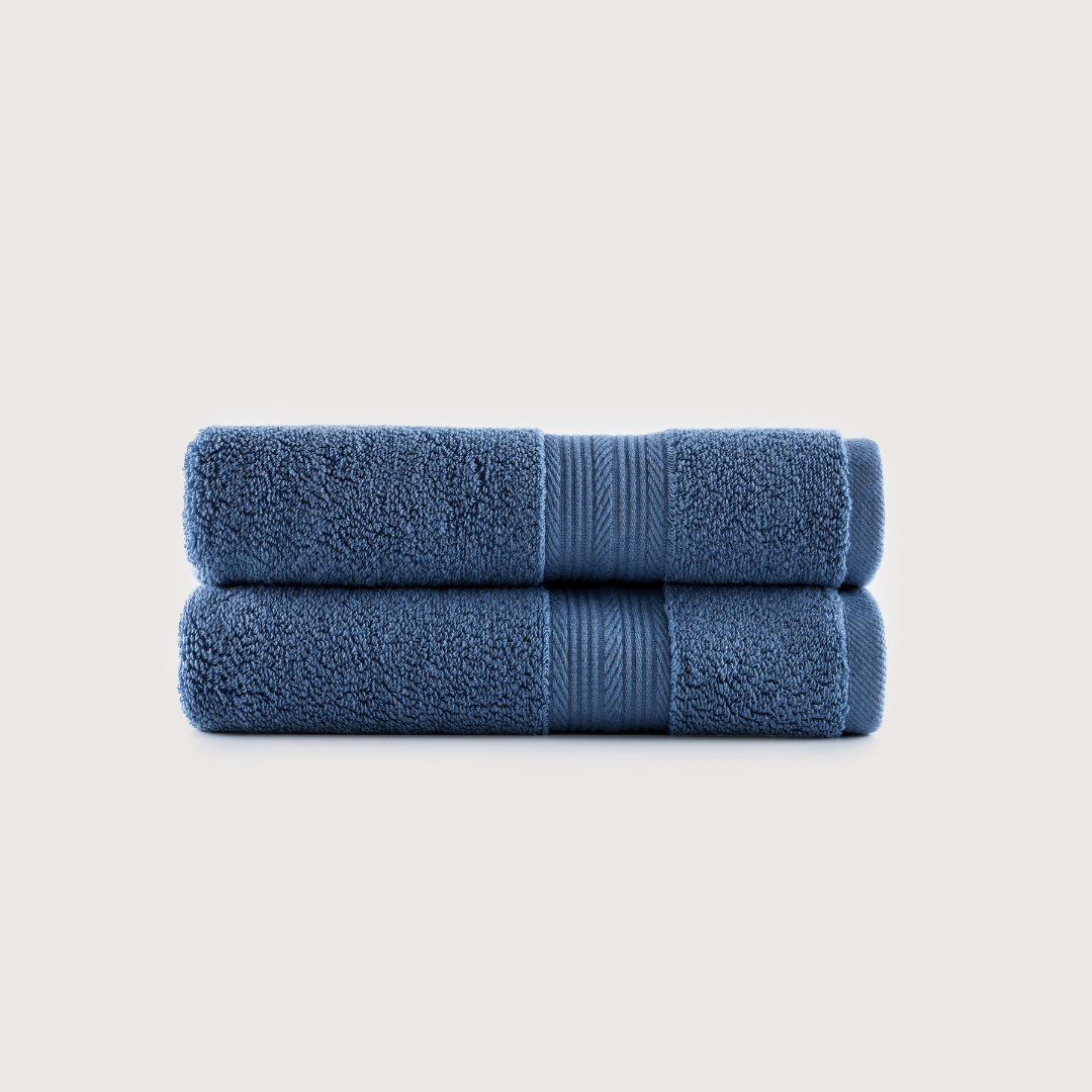 Toallas de mano de algodón egipcio Ultrasoft 2 piezas (30x14 pulgadas)