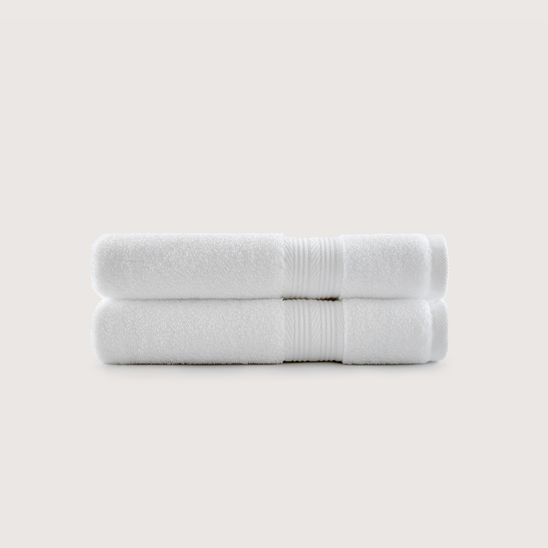 Toallas de mano de algodón egipcio Ultrasoft 2 piezas (30x14 pulgadas)