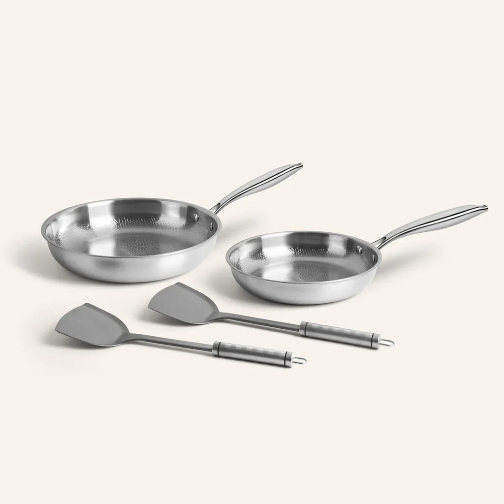 Conjunto de Dosél para sartén Titan con efecto martillado
